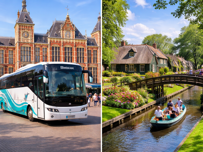 Bustour Amsterdam Giethoorn